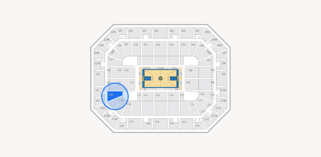 Pauley Pavilion Seating Chart