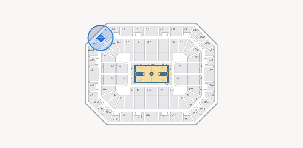 Pauley Pavilion Seating Chart