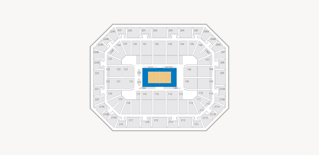 Pauley Pavilion Seating Chart
