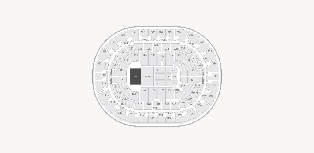 Paycom Center Seating Chart