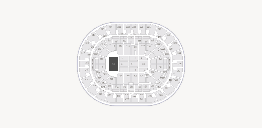 Paycom Center Seating Chart