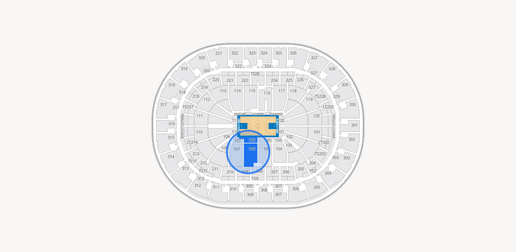 Paycom Center Seating Chart