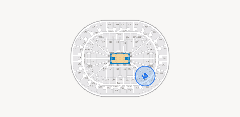 Paycom Center Seating Chart
