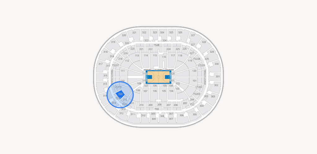 Paycom Center Seating Chart