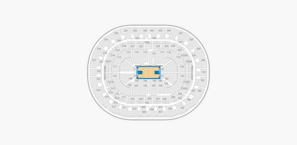 Paycom Center Seating Chart