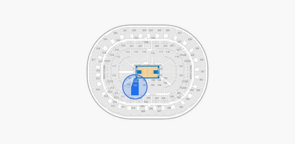 Paycom Center Seating Chart