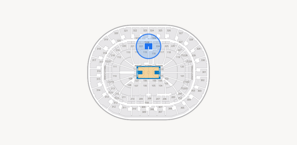 Paycom Center Seating Chart