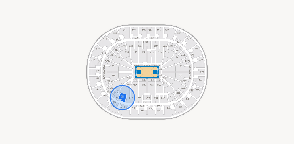 Paycom Center Seating Chart