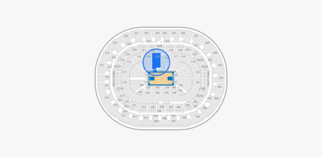 Paycom Center Seating Chart