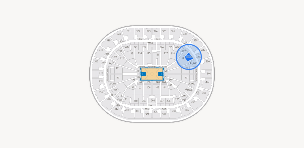 Paycom Center Seating Chart