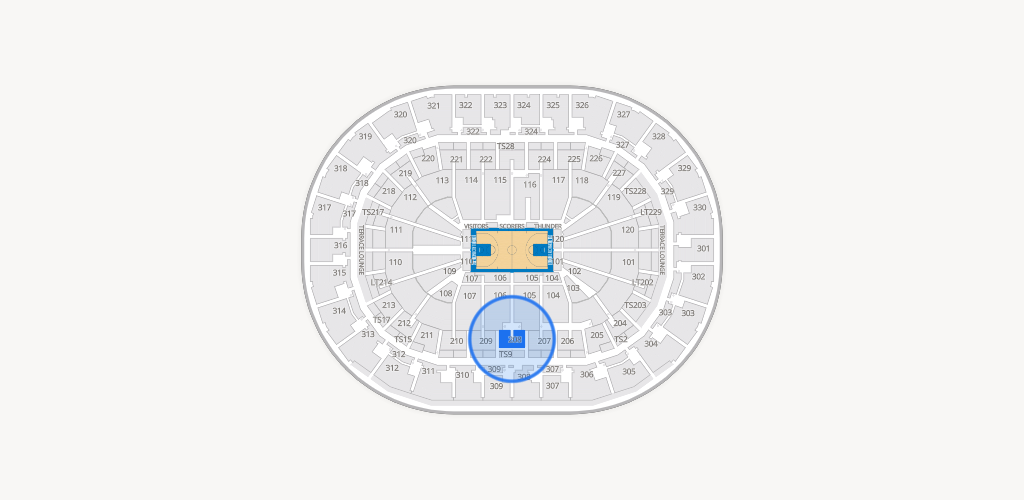 Paycom Center Seating Chart