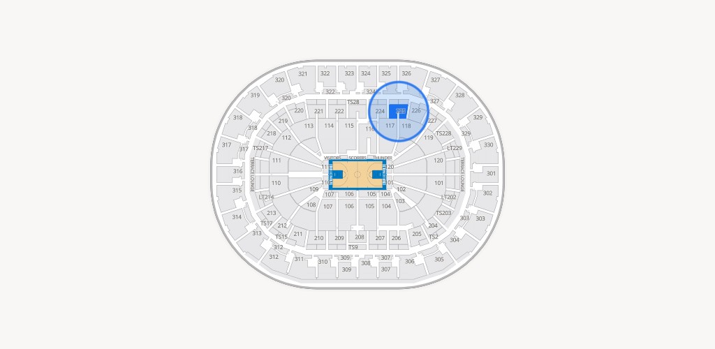 Paycom Center Seating Chart