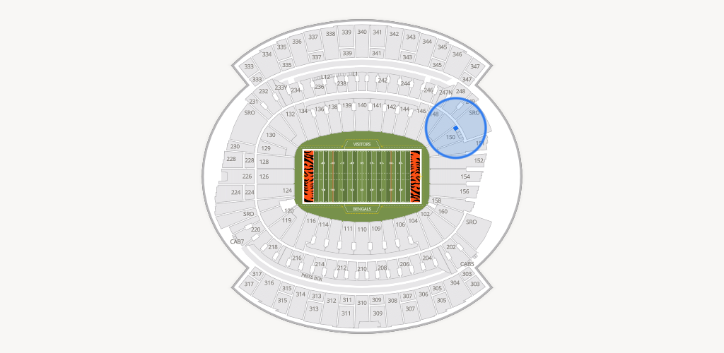 Paycor Stadium Seating Chart