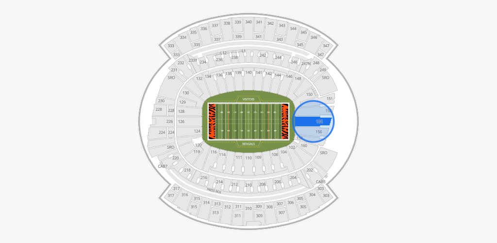 Paycor Stadium Seating Chart