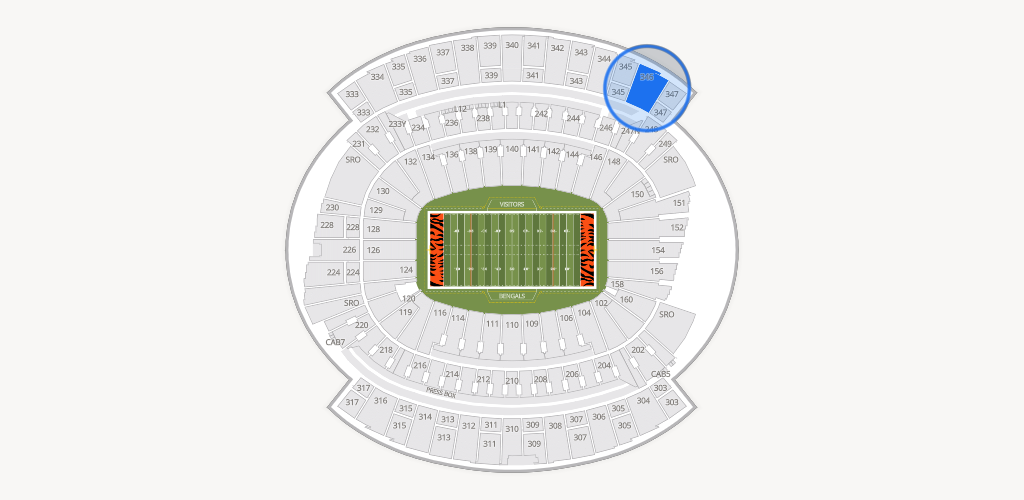Paycor Stadium Seating Chart