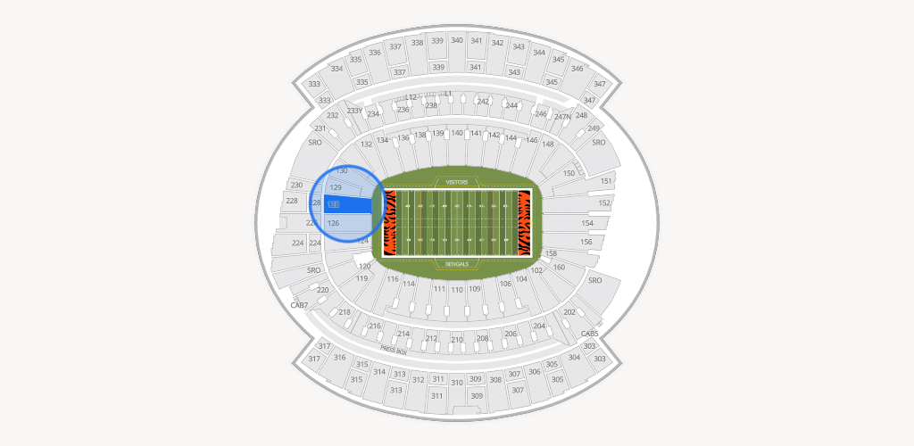Paycor Stadium Seating Chart