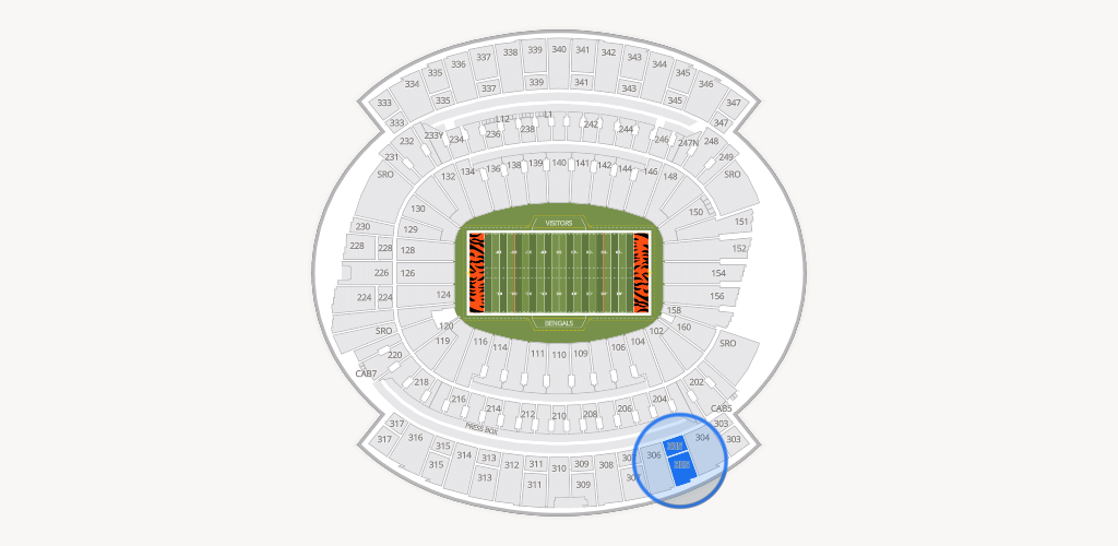 Paycor Stadium Seating Chart