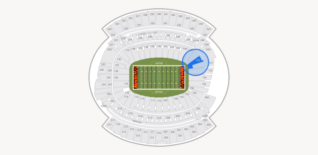 Paycor Stadium Seating Chart