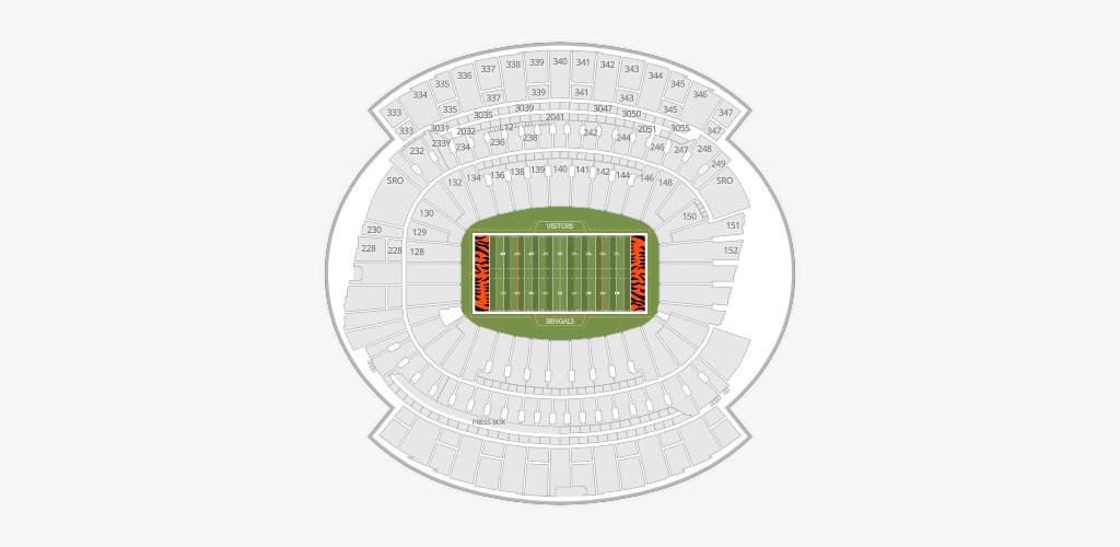 Paycor Stadium Seating Chart