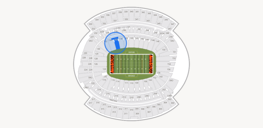 Paycor Stadium Seating Chart