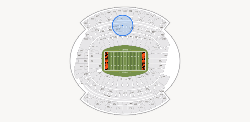 Paycor Stadium Seating Chart
