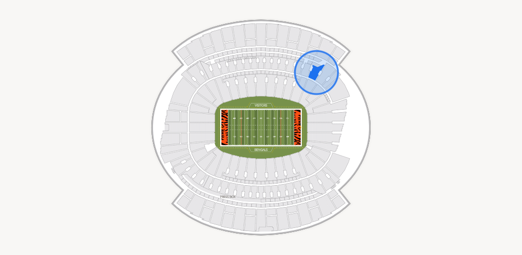 Paycor Stadium Seating Chart