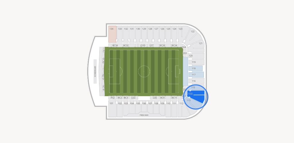 PayPal Park Seating Chart