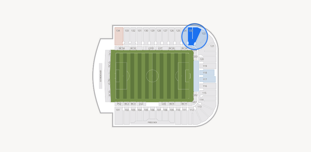 PayPal Park Seating Chart