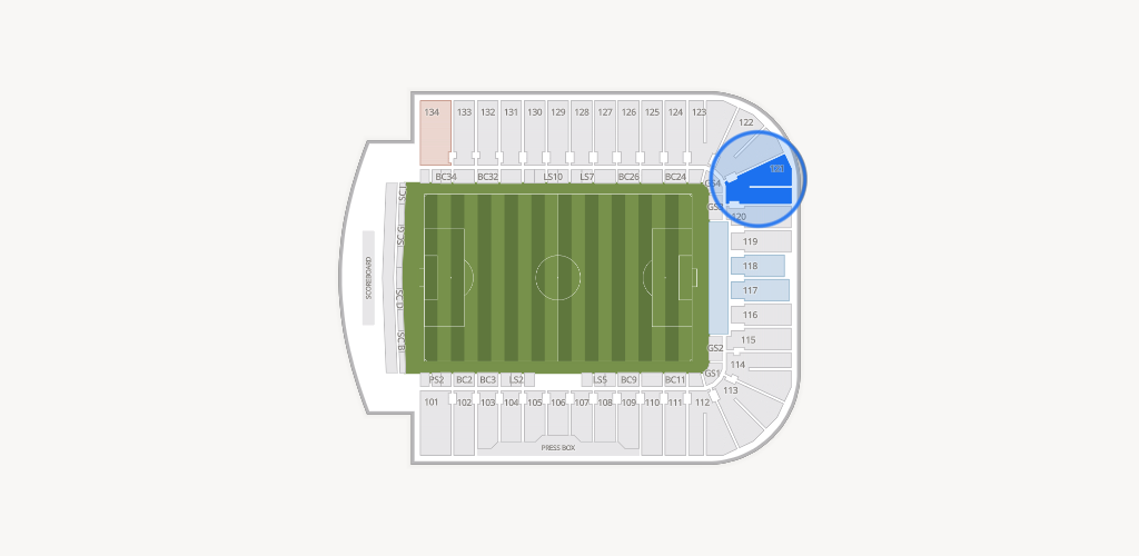 PayPal Park Seating Chart