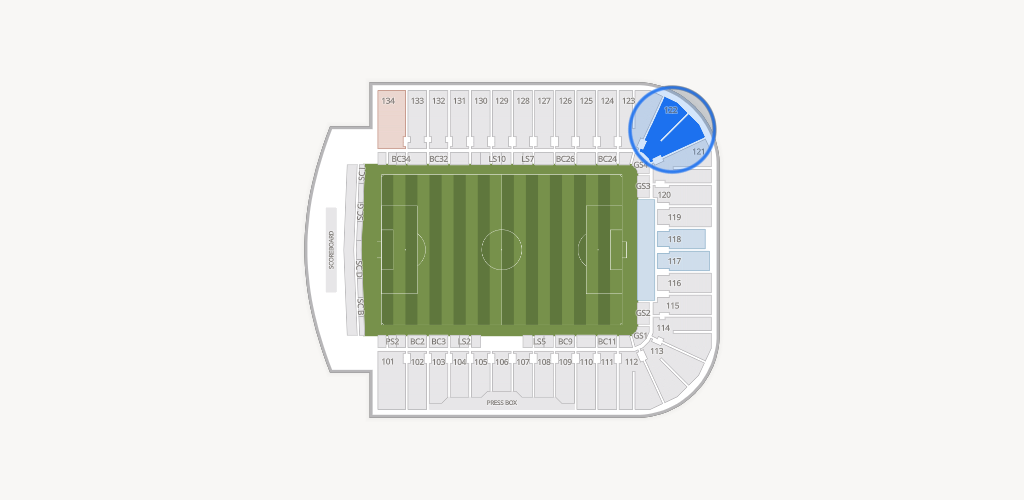 PayPal Park Seating Chart
