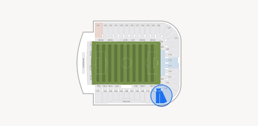 PayPal Park Seating Chart