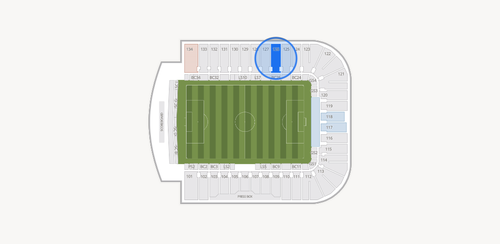 PayPal Park Seating Chart