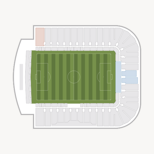 PayPal Park seating chart