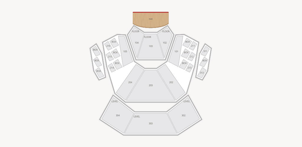 Pearl Concert Theater at Palms Casino Resort Seating Chart