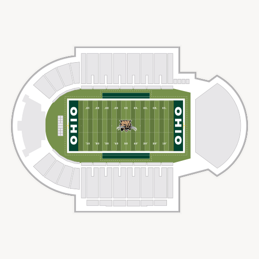 Peden Stadium seating chart