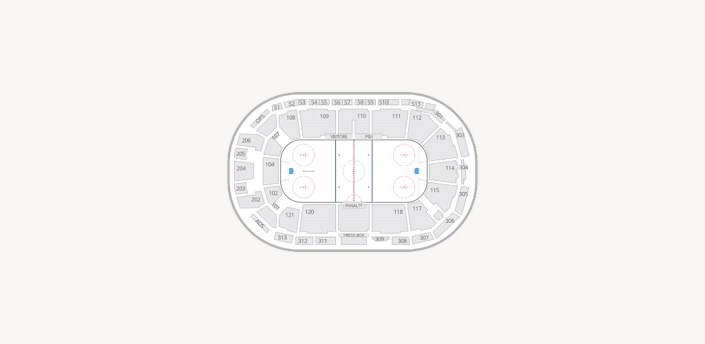 Pegula Ice Arena Seating Chart