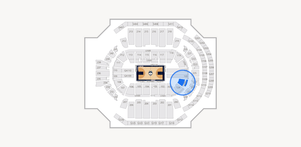 PeoplesBank Arena Seating Chart