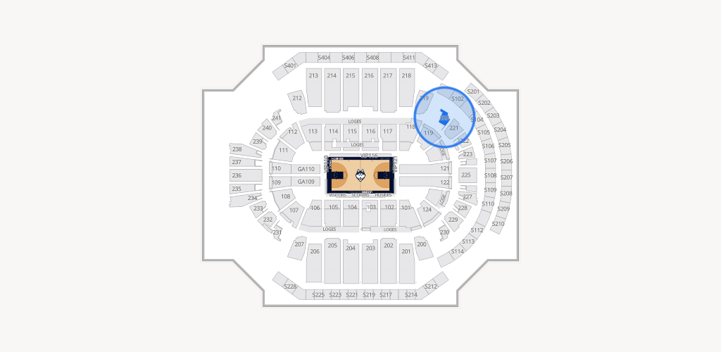 PeoplesBank Arena Seating Chart