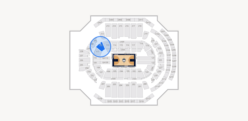 PeoplesBank Arena Seating Chart