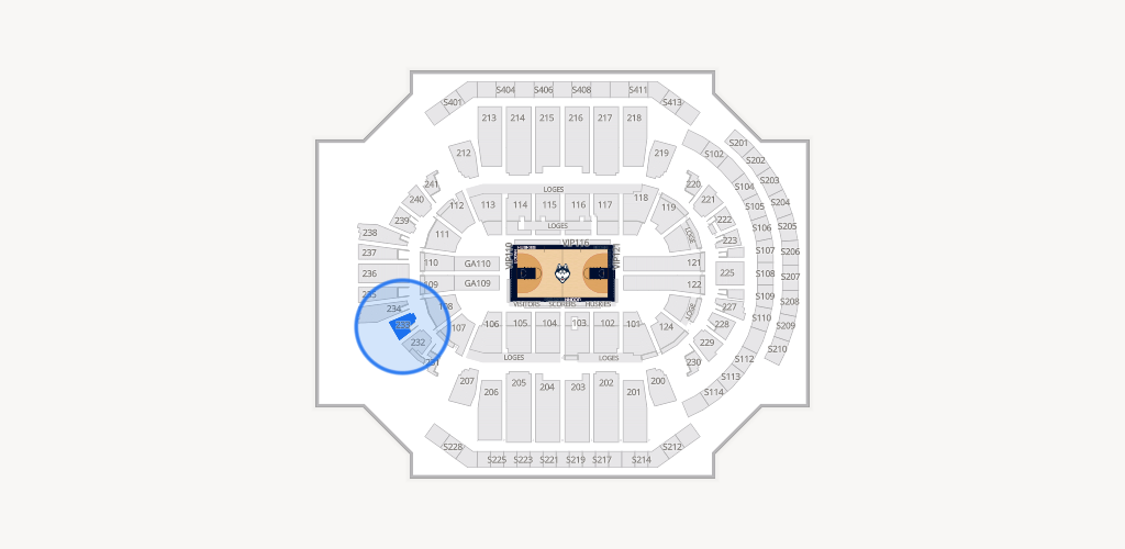 PeoplesBank Arena Seating Chart
