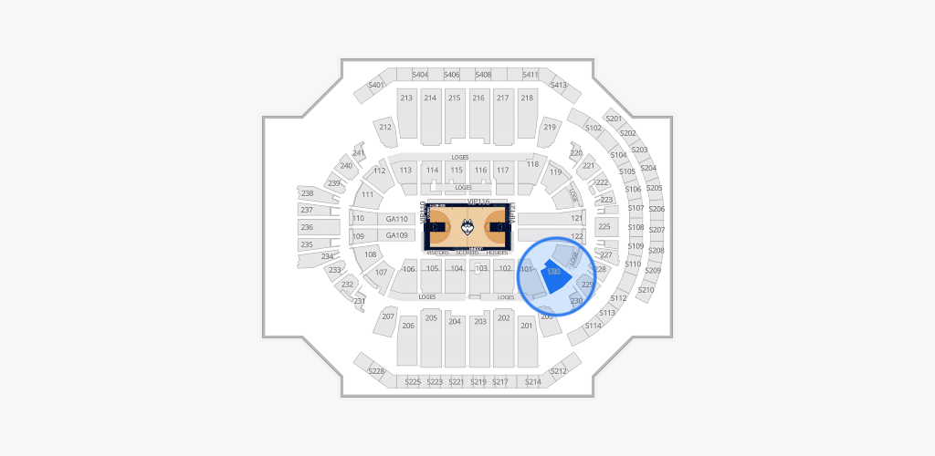 PeoplesBank Arena Seating Chart