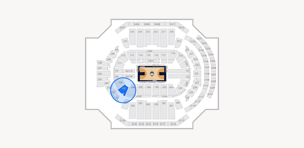 PeoplesBank Arena Seating Chart