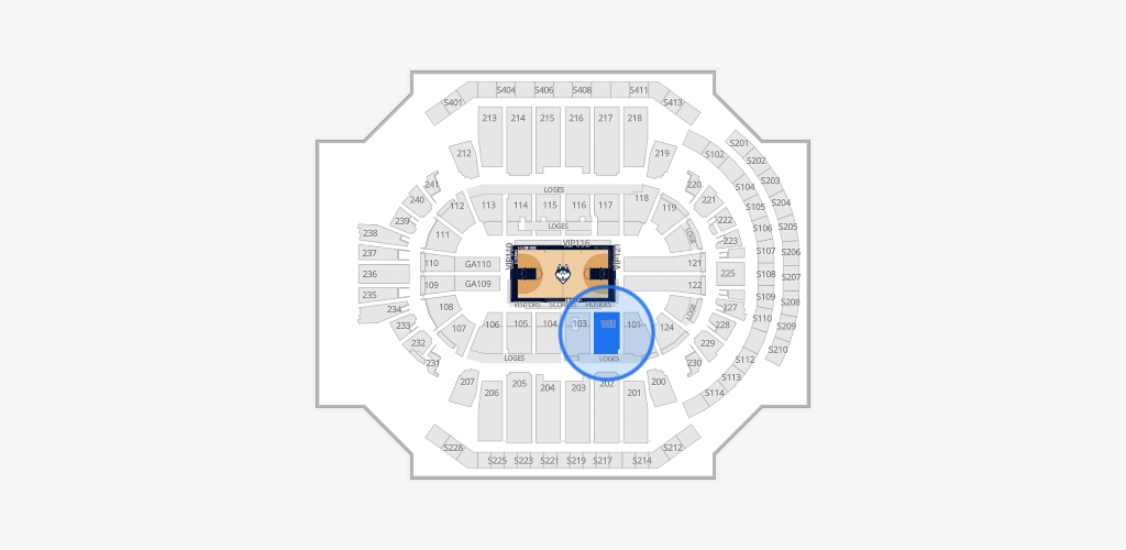 PeoplesBank Arena Seating Chart