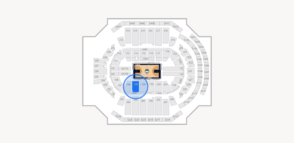 PeoplesBank Arena Seating Chart