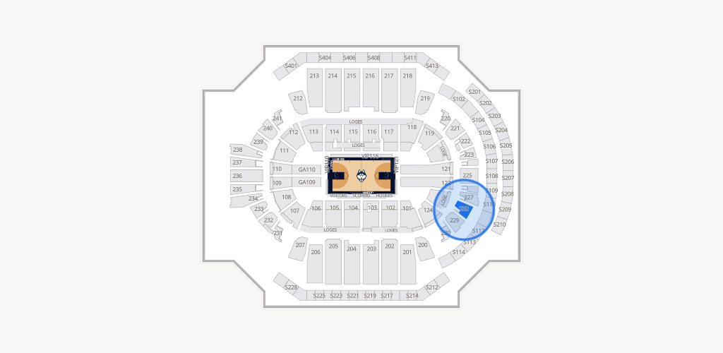 PeoplesBank Arena Seating Chart