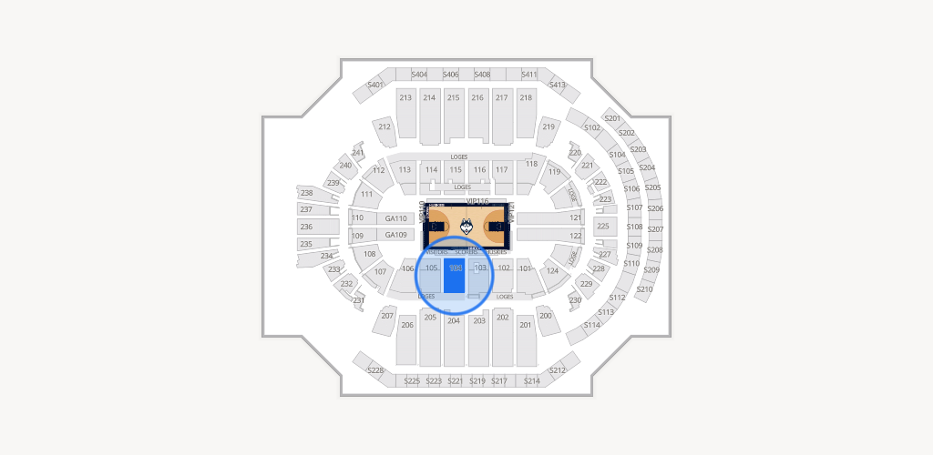 PeoplesBank Arena Seating Chart