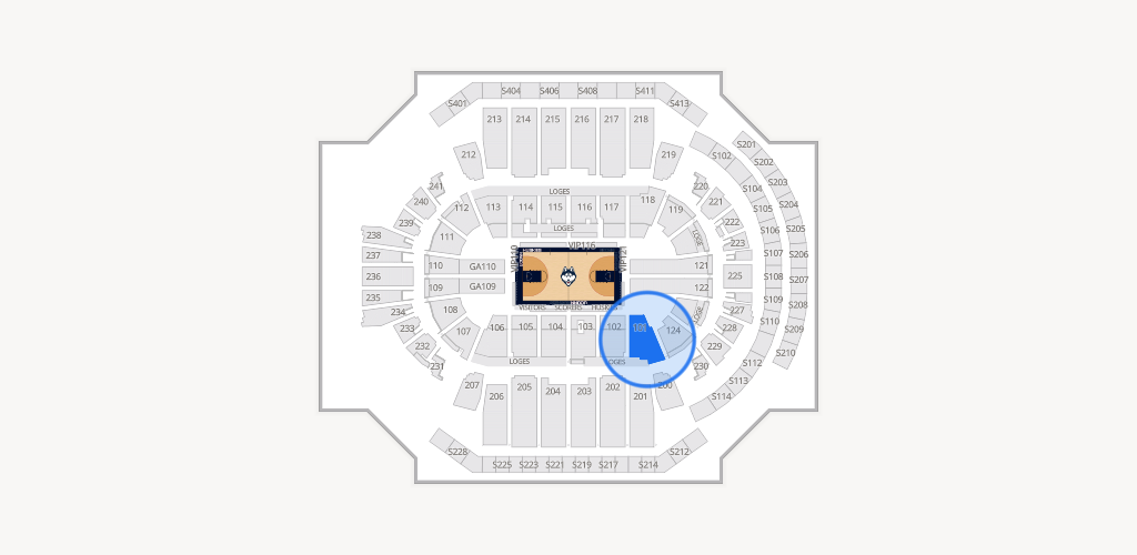 PeoplesBank Arena Seating Chart