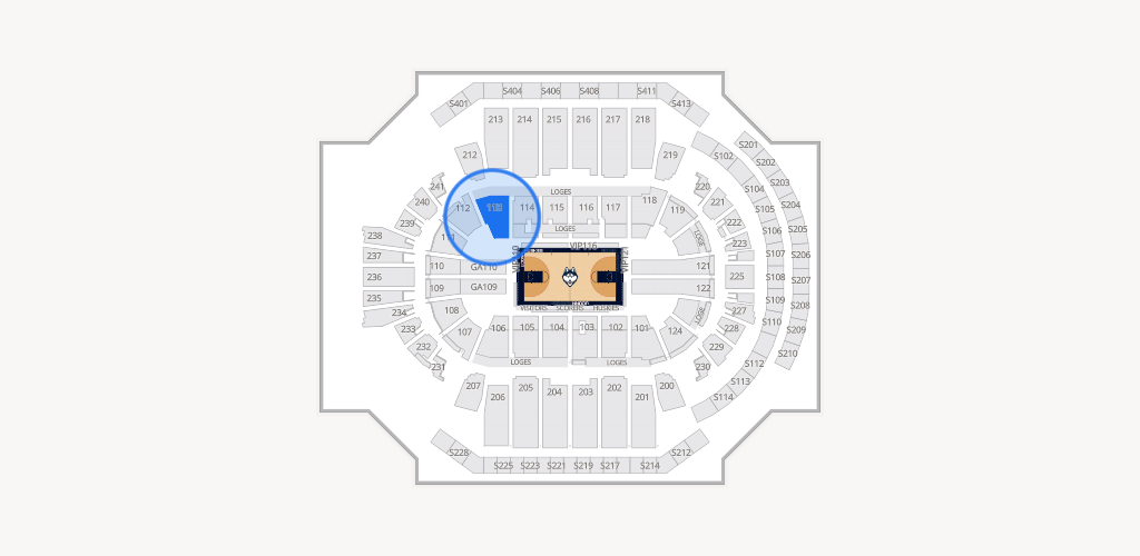 PeoplesBank Arena Seating Chart