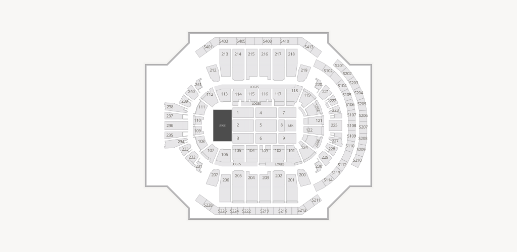 PeoplesBank Arena Seating Chart
