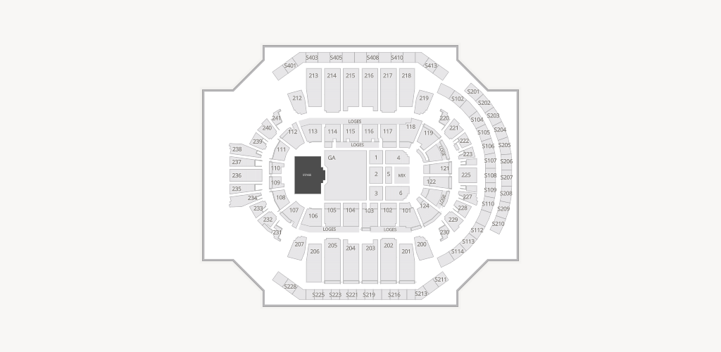 PeoplesBank Arena Seating Chart